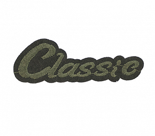 Термоаппликация "Classic" хаки 75х26мм LA571