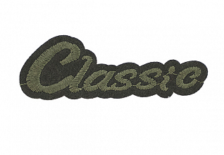 Термоаппликация "Classic" хаки 75х26мм LA571